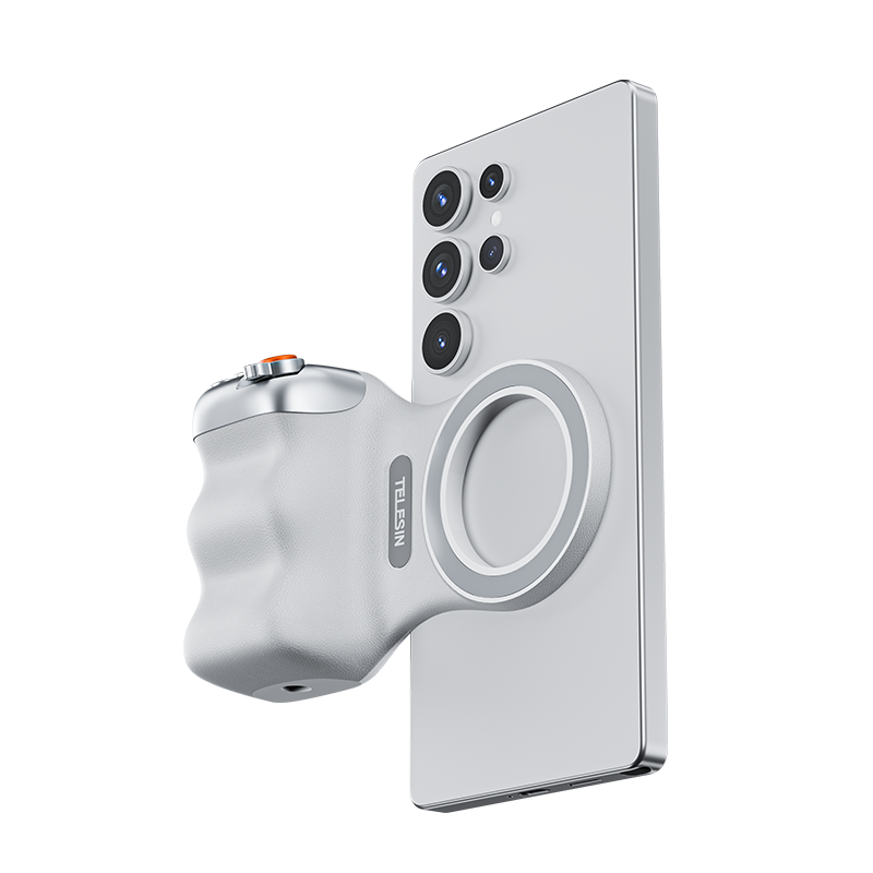 Telesin Fun Shot Magnetic Phone Grip | Shooting Aid for Apple, Xiaomi, OnePlus & More