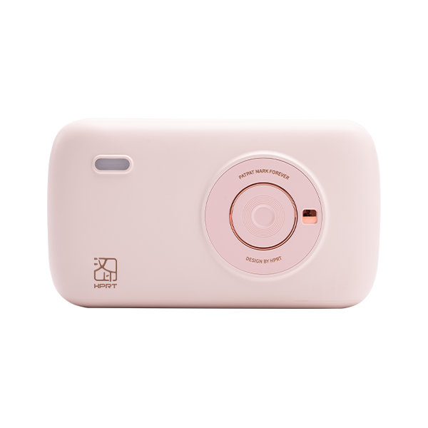 HPRT Mini Photo Printer for iPhone, Smartphone, Portable Instant Picture Printer with Bluetooth, Wireless Thermal Dye Sublimation Photo Printer CP2100 (Pink, Printer + 10 Sheets)