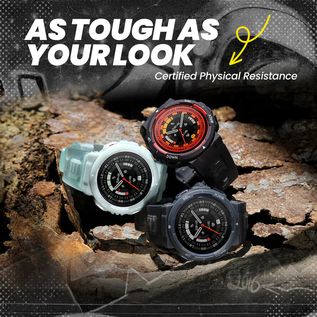 Amazfit Active Edge – Rugged Smartwatch for Fitness & Adventure (Limited Stock)