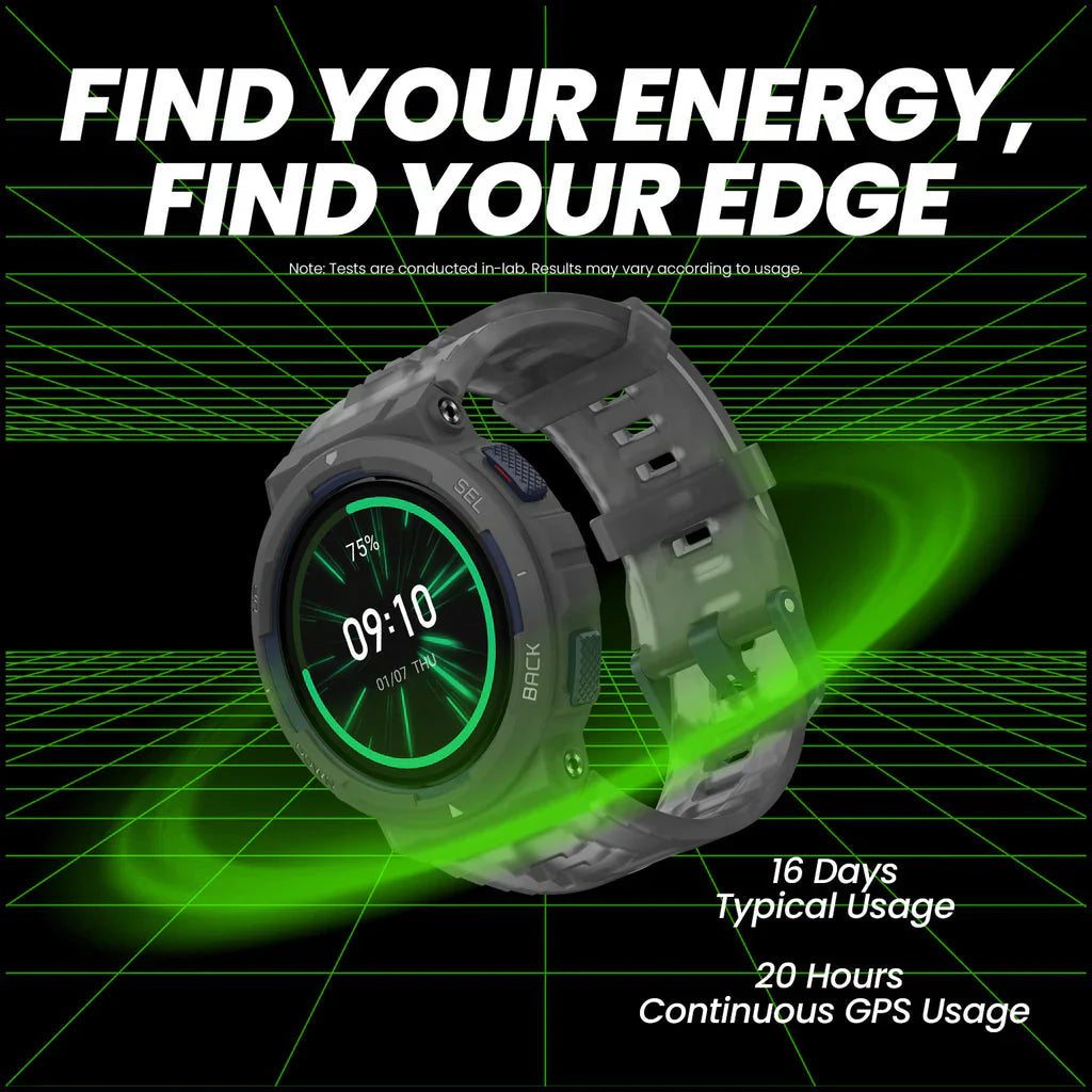 Amazfit Active Edge – Rugged Smartwatch for Fitness & Adventure (Limited Stock)