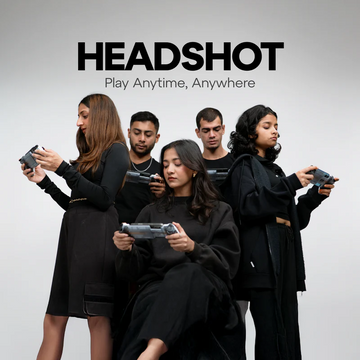 Headshot Pro Mobile Gaming Controller – Zero Lag, Hall Effect Joysticks, Pass-Through Charging (Android/iOS) (Limited Stock)