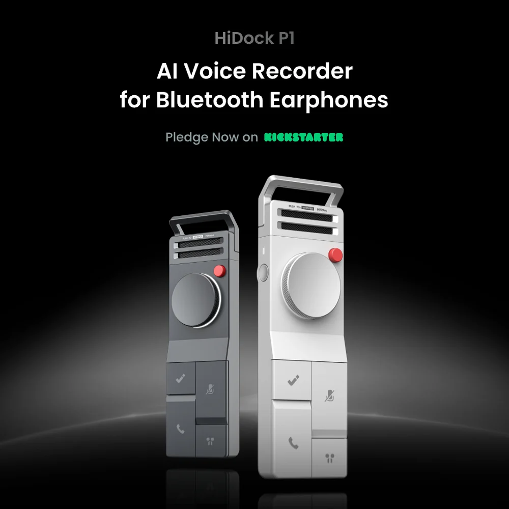 HiDock P1 AI Voice Recorder