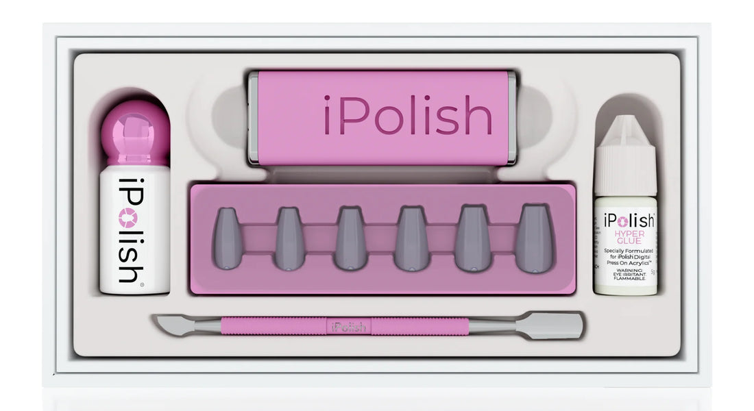 💅 iPolish Smart Digital Color-Changing Nails (App Controlled)