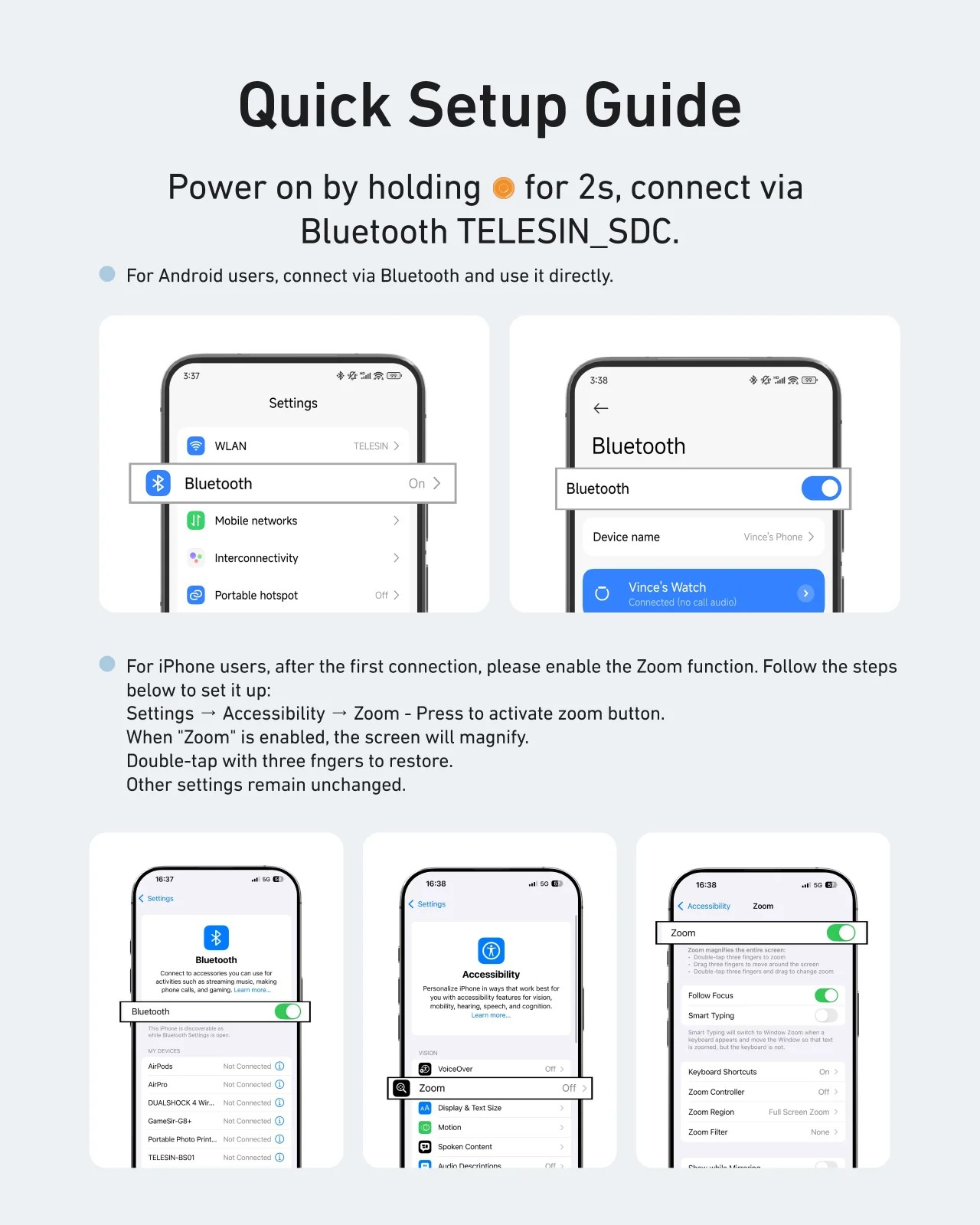 TELESIN Underwater Diving Phone Case