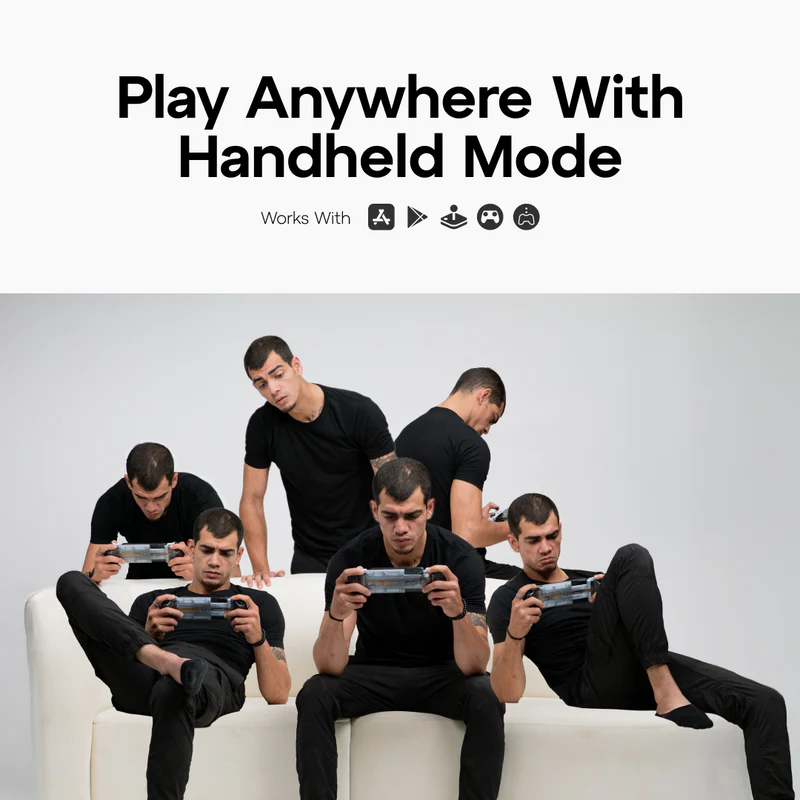 Headshot Pro Mobile Gaming Controller – Zero Lag, Hall Effect Joysticks, Pass-Through Charging (Android/iOS) (Limited Stock)